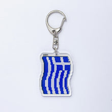 Load image into Gallery viewer, The Greek Heroes of 1821 - Greek flag Keychain